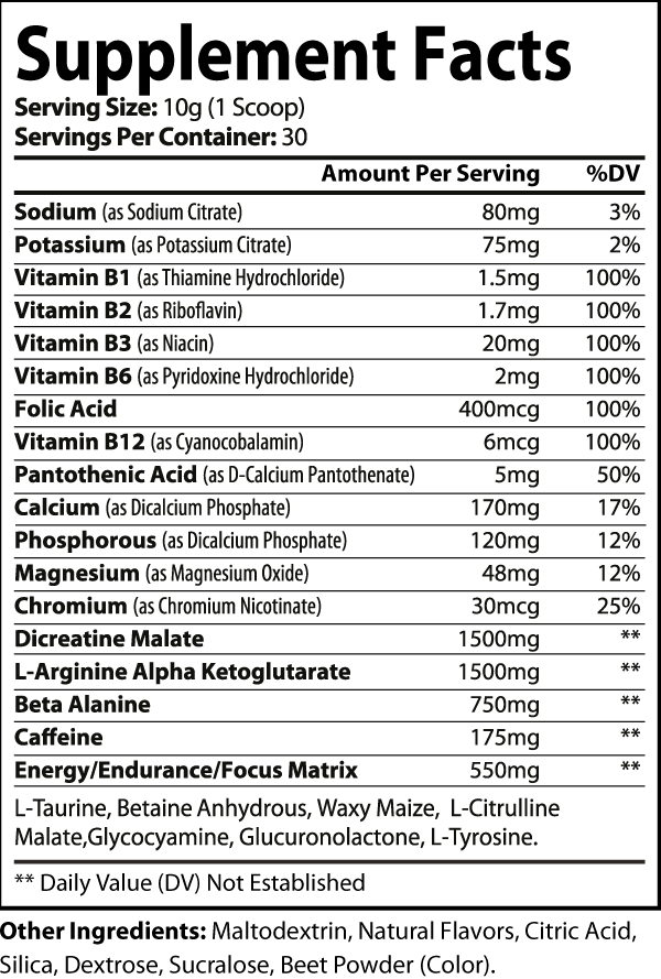 Swing Fuel Pre-Workout (Honeydew Watermelon)